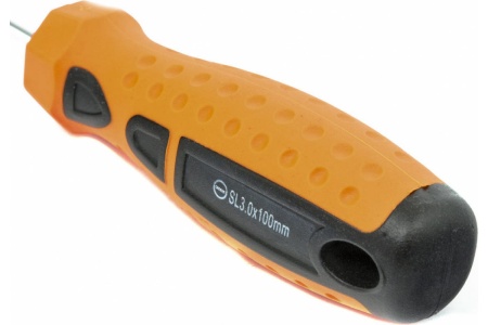 Отвертка SL3.0х100мм, CrV, 2-х компонентная рукоятка SPARTA Point 11762