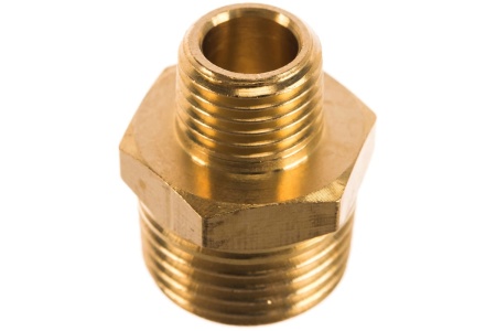 Соединитель резьбовой M1/2"xM1/4" ЭВРИКА ER-MM08/04