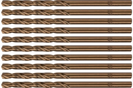 Сверло «Профи» (10 шт; 3 мм; HSS) по металлу Fit 33930