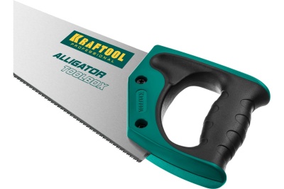Ножовка по дереву KRAFTOOL Alligator Toolbox 13 TPI, 350 мм 15227-35
