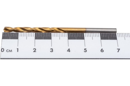 Сверло (10 шт; 3.5х70 мм; HSS) по металлу Fit 34135