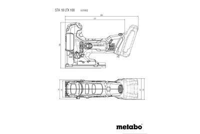 Аккумуляторный лобзик Metabo STA 18 LTX 100 601002890