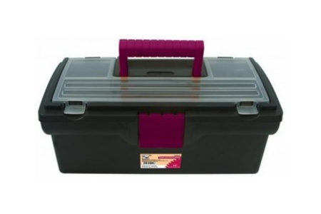 Пластиковый ящик для инструмента 16" (405x215x160 мм) Контрфорс 150006 Пластиковый ящик для инструмента 16" (405x215x160 мм) Контрфорс 150006