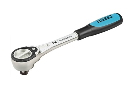 Мелкозубчатая реверсивная трещотка HAZET 916-1