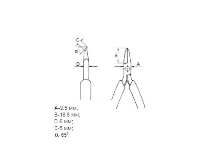 Бокорезы для электроники KNIPEX KN-6462120ESD