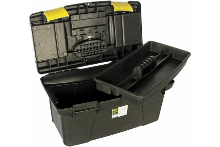 Ящик пластиковый для инструмента 19" (490х275х240 мм) FIT 65573