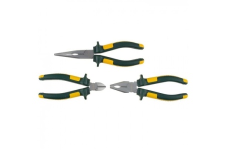 Набор губцевых инструментов KRAFT-MAX 3 штуки Kraftool 22011-H3