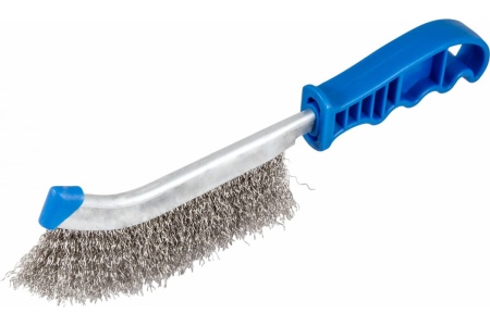 Щётка NORGAU с пластиковой рукояткой, проволока из нерж. стали 087602101