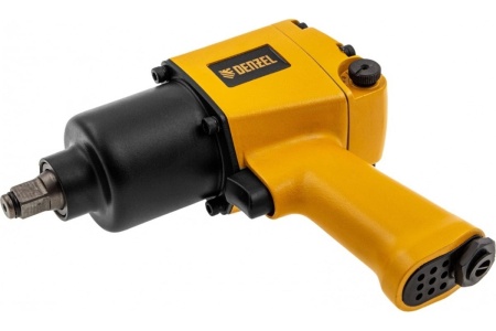 Ударный пневмогайковерт Denzel IW860 набор головок 57473