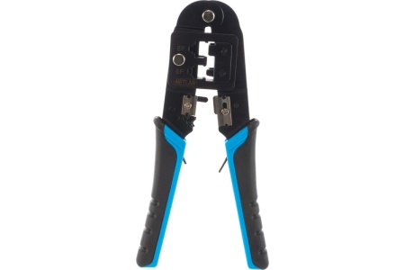 Обжимной инструмент NETLAN профессиональный, коннекторы: 8P8C, 6P6C, 6P4C EC-CI-286