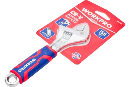 Разводной ключ WORKPRO 150 мм (6 дюймов) CR-V WP272010