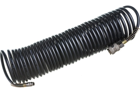 Шланг спиральный с фитингами рапид (10 м; 6х8 мм) FUBAG 170024