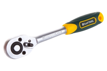 Трещотка для торцовых головок 72 зубца, 3/8" Kraftool EXPERT 27791-3/8_z*02