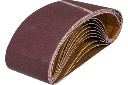 Лента шлифовальная (10 шт; 100х610 мм; P150) ПРАКТИКА 037-954