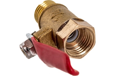 Шаровой кран Pegas pneumatic латунный, резьба внутренняя наружная 1/4 FXM 4406