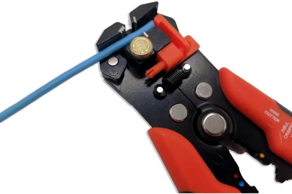 Автоматический стриппер для снятия изоляции ViaSpring универсальный, 0,2-6 мм2, кримпер LS-A318