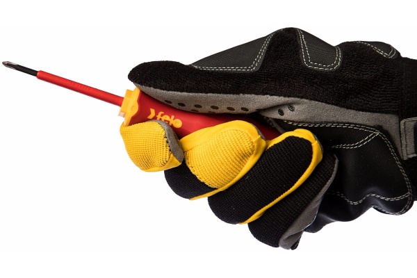 Диэлектрическая крестовая отвертка Felo Ergonic PH 0X 60 41400190