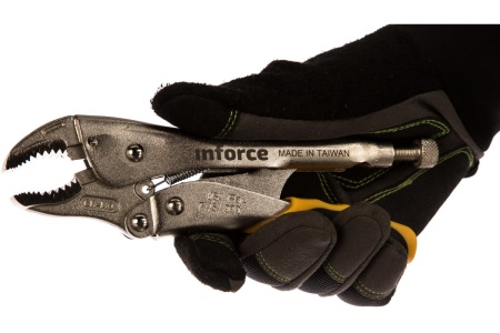Зажимные клещи 175мм Inforce 06-03-01 Зажимные клещи 175мм Inforce 06-03-01