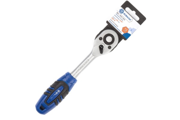 Трещоточная рукоятка 3/8, 195мм, 72зуба КОБАЛЬТ 642-432 Трещоточная рукоятка 3/8, 195мм, 72зуба КОБАЛЬТ 642-432