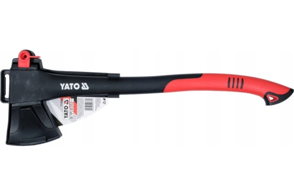 Топор-колун YATO 1600 гр 60 см, нейлоновая прорезиненная ручка YT-80081