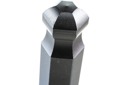 Торцевой шестигранный ключ с шаром удлиненный для изношенного крепежа Jonnesway H23S1190 H19 49344