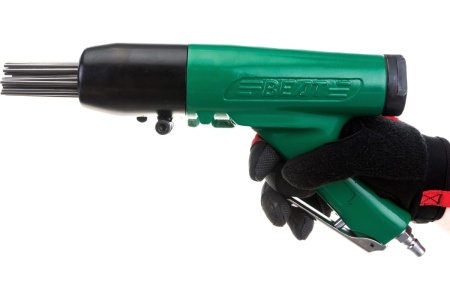 Игольчатый зачистной пневматический молоток пистолетного типа JSD ППМ-4