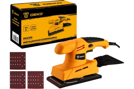 Вибрационная шлифмашина DEKO DKS300 063-4198