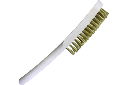 Ручная щетка OSBORN 4 ряда, 295x145, ворс гофр латунь 0,30 150.594-0001