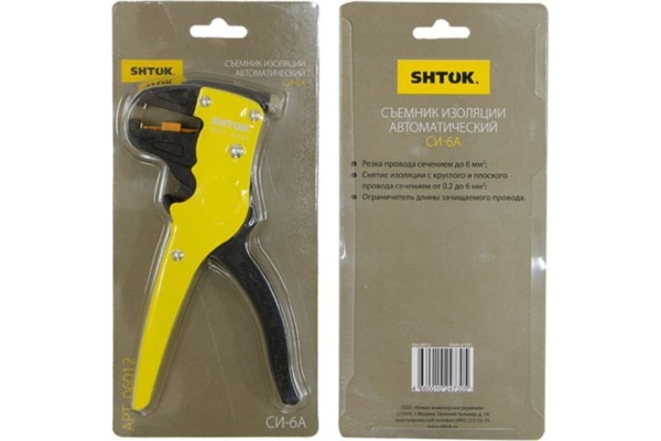 Съемник изоляции SHTOK автоматический СИ-6А 06012