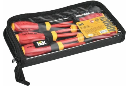 Набор диэлектрических отверток IEK ARMA2L 3 K3 7 шт. A2L3-NS30-K3-07