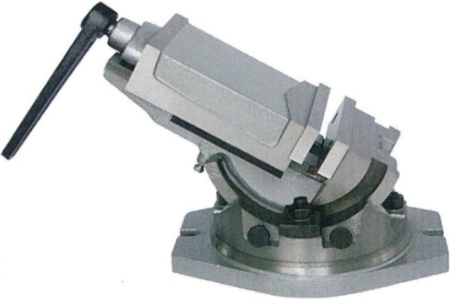 Станочные глобусные тиски 125мм GRIFF QHK b241602