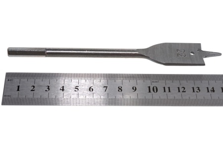 Сверло по дереву перовое (22х150 мм) СИБРТЕХ 70372