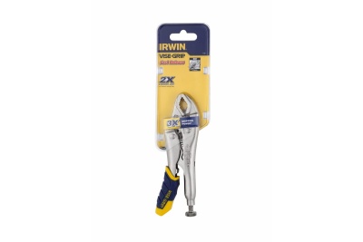 Пассатижи с фиксатором,  изогнутые губки 5CR Irwin FASTRELEASE T10T