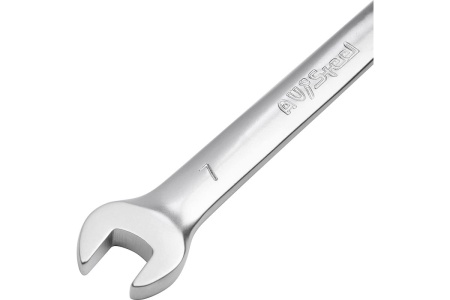 Комбинированный ключ трещоточный с шарниром 7мм AV Steel  AV-315207