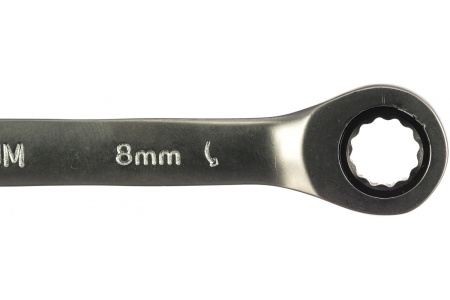 Комбинированный трещоточный ключ ROCKFORCE 08мм RF-75708