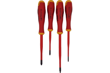 Набор диэлектрических отверток 4 шт. Felo Ergonic серия Slim 41384198