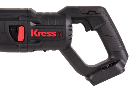 Пила сабельная аккумуляторная бесщеточная, KRESS KU501.9, 20В без АКБ и ЗУ