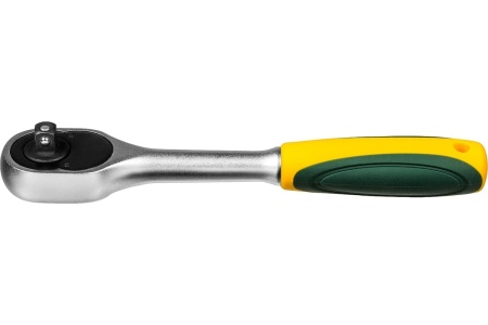 Трещотка для торцовых головок KRAFTOOL Expert Сr-V сталь, 72 зубца, 1/4" 27791-1/4_z02