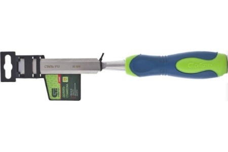 Долото-стамеска, 20мм, двухкомпонентная рукоятка СИБРТЕХ 24485