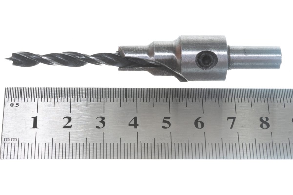 Сверло с зенкером для мебельных стяжек FIT 36431 Сверло с зенкером для мебельных стяжек FIT 36431