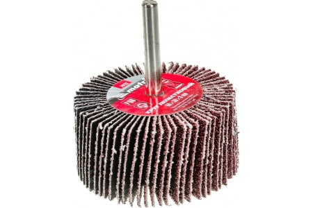 Круг лепестковый (60x30x6 мм; P60) для дрели MATRIX 74122