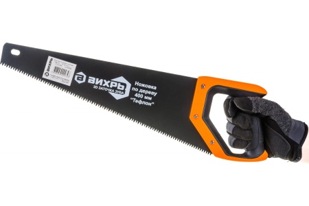 Ножовка 400 мм Тефлон 3D заточка 2 компонентная рукоятка Вихрь 73/2/4/8