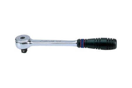 Трещотка с дисковым механизмом 1/2", 250мм, 72зубца KING TONY 4755-10G