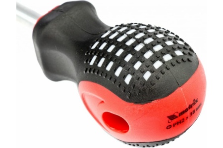Отвертка Ph2х38 мм MATRIX Fusion anti slip 11431 Отвертка Ph2х38 мм MATRIX Fusion anti slip 11431