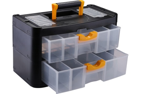 Ящик для инструментов DEKO DKTB19, 2 выдвижных ящика 065-0824