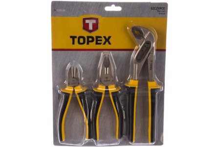 Набор шарнирно-губцевого инструмента TOPEX 3 шт. 32D136