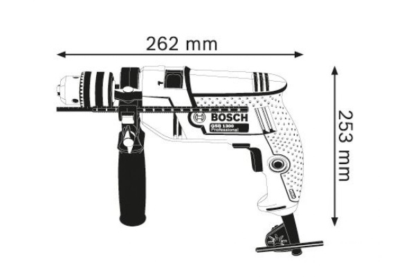 Ударная дрель Bosch GSB 1300 0.601.1A1.020