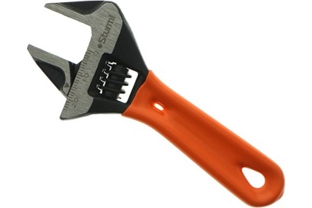 Разводной ключ c короткой ручкой Sturm 120мм 1045-28-120