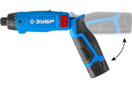 Отвертка Зубр Трансформер-М ЗО-7.2-Ли КН