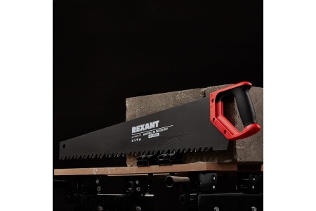 Ножовка по пенобетону REXANT 700 мм, защитное покрытие, твердосплавные напайки на зубья 12-8227